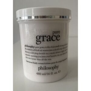 NEW Philosophy Pure Grace Luminous Body Creme 16oz Cream